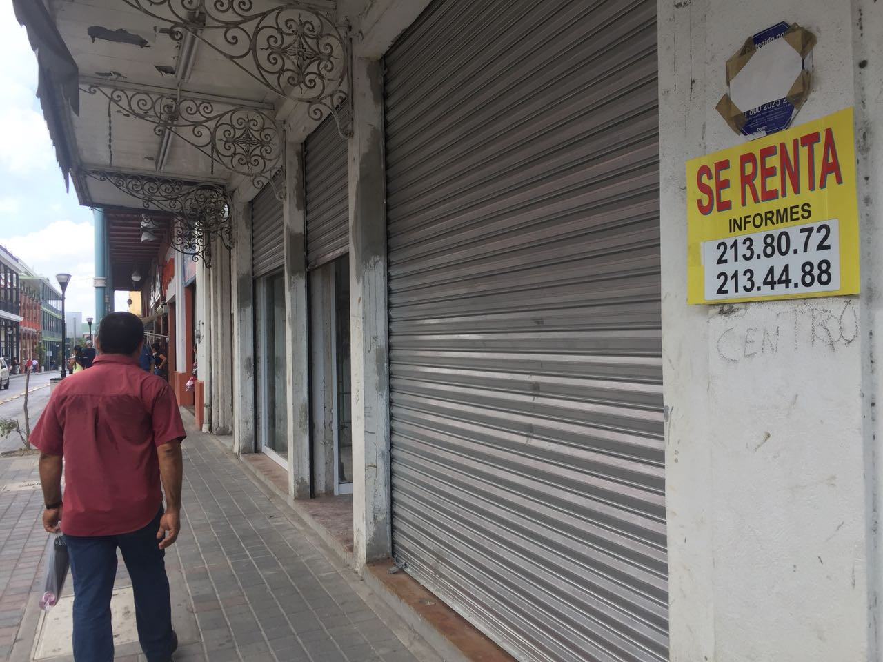 Continúa el cierre de negocios en Tampico