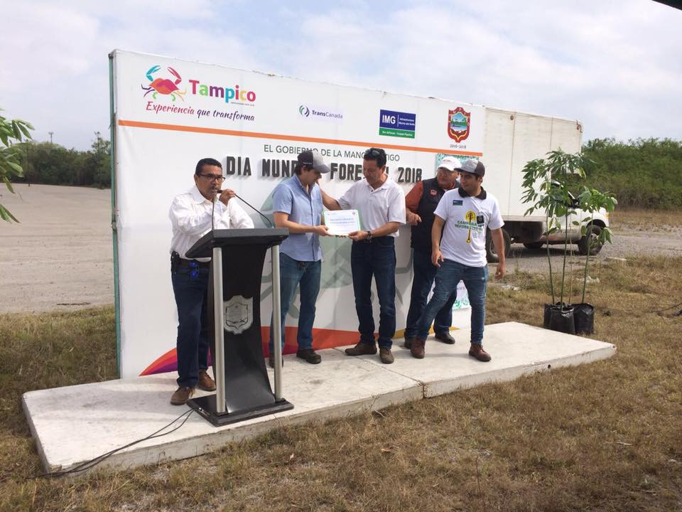 Realizan reforestación por Día Mundial Forestal 2018