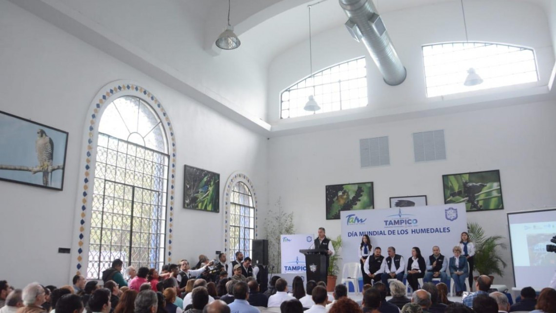 Conmemoran en Tampico el Día Internacional de los Humedales