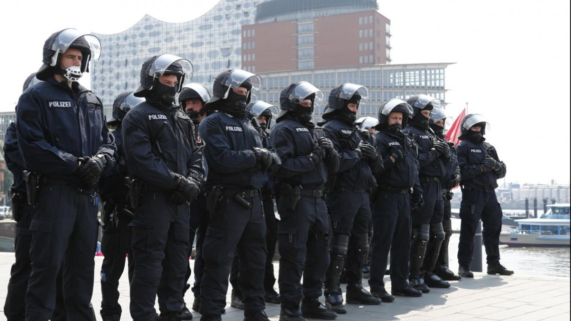 Blindan sede de la cumbre G20 en Hamburgo