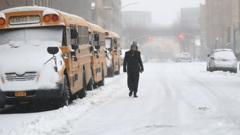 Noreste de EU es azotado por la tormenta invernal "Stella"