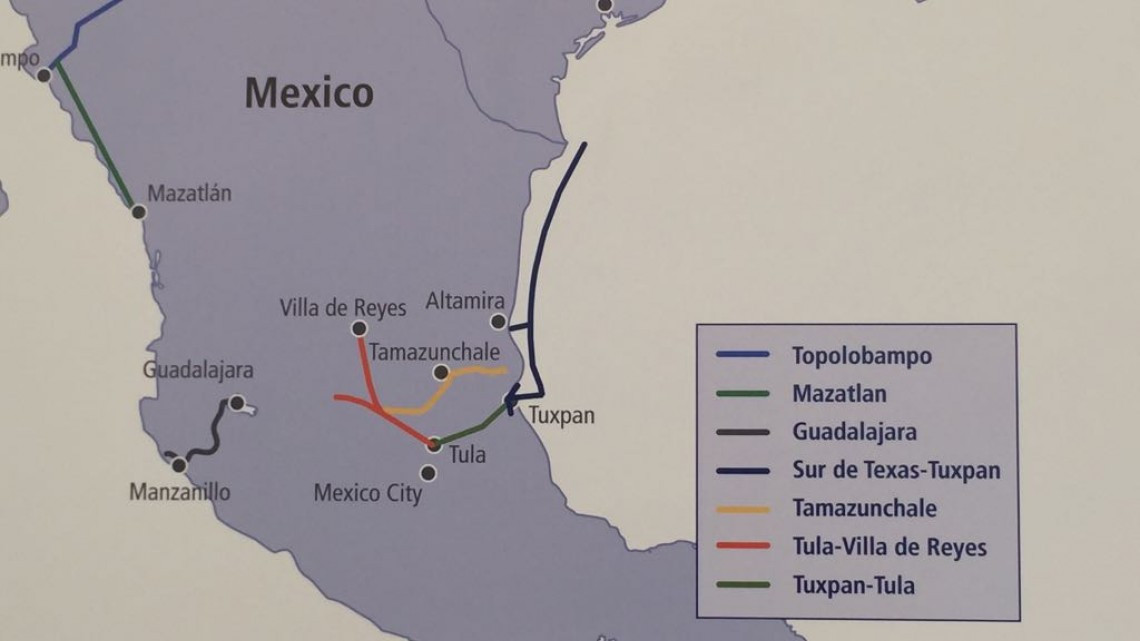 Arranca construcción de gasoducto Tuxpan-Texas en Altamira
