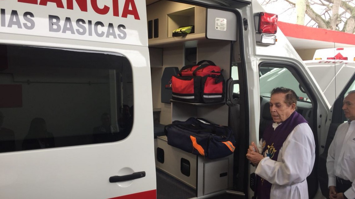 Cruz Roja de Tampico estrena ambulancia