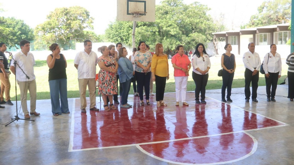 Ha construido gobierno de Tampico 30 comedores escolares y 25 techumbres