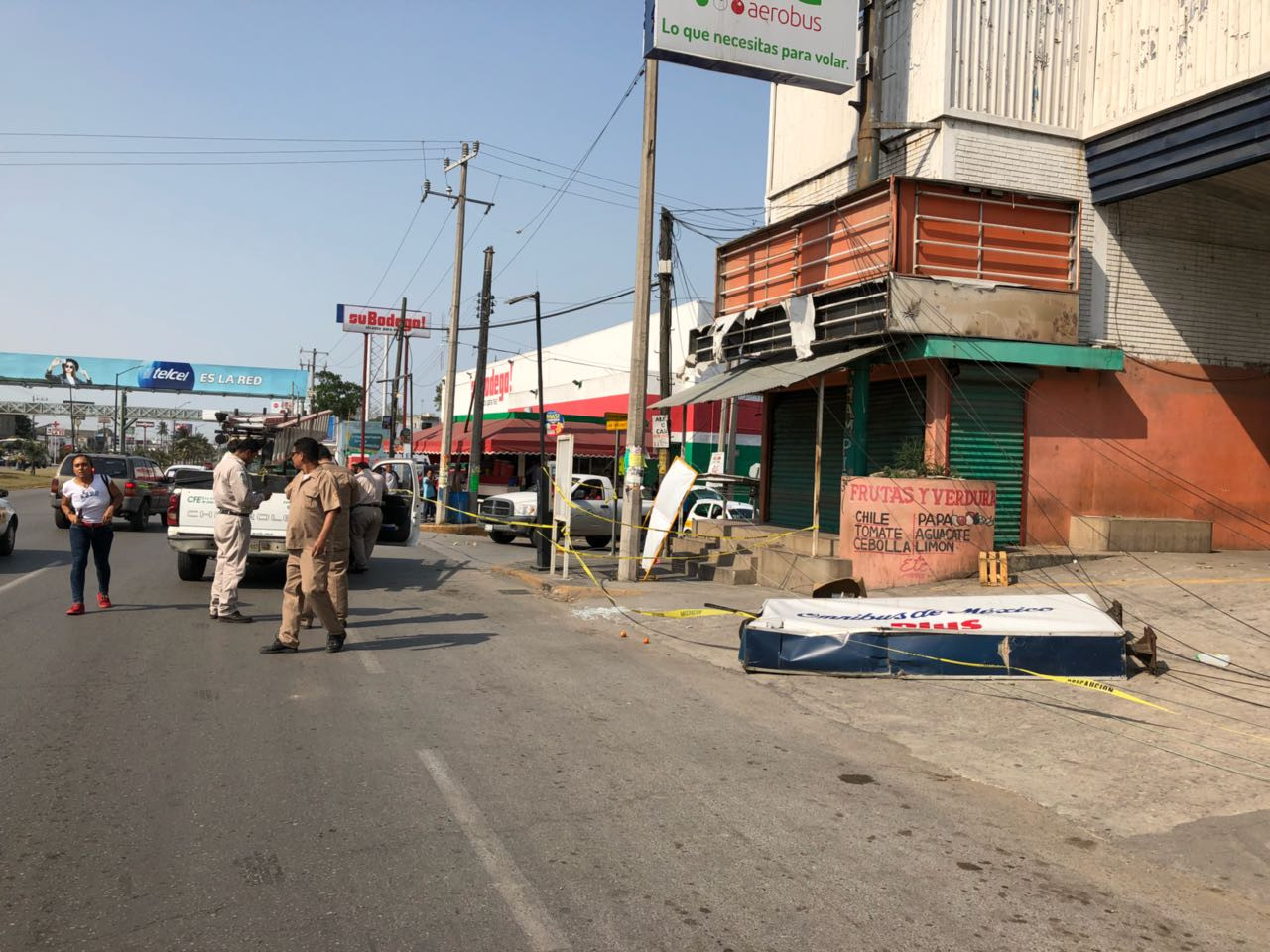 Norte provoca caos en sur de Tamaulipas 