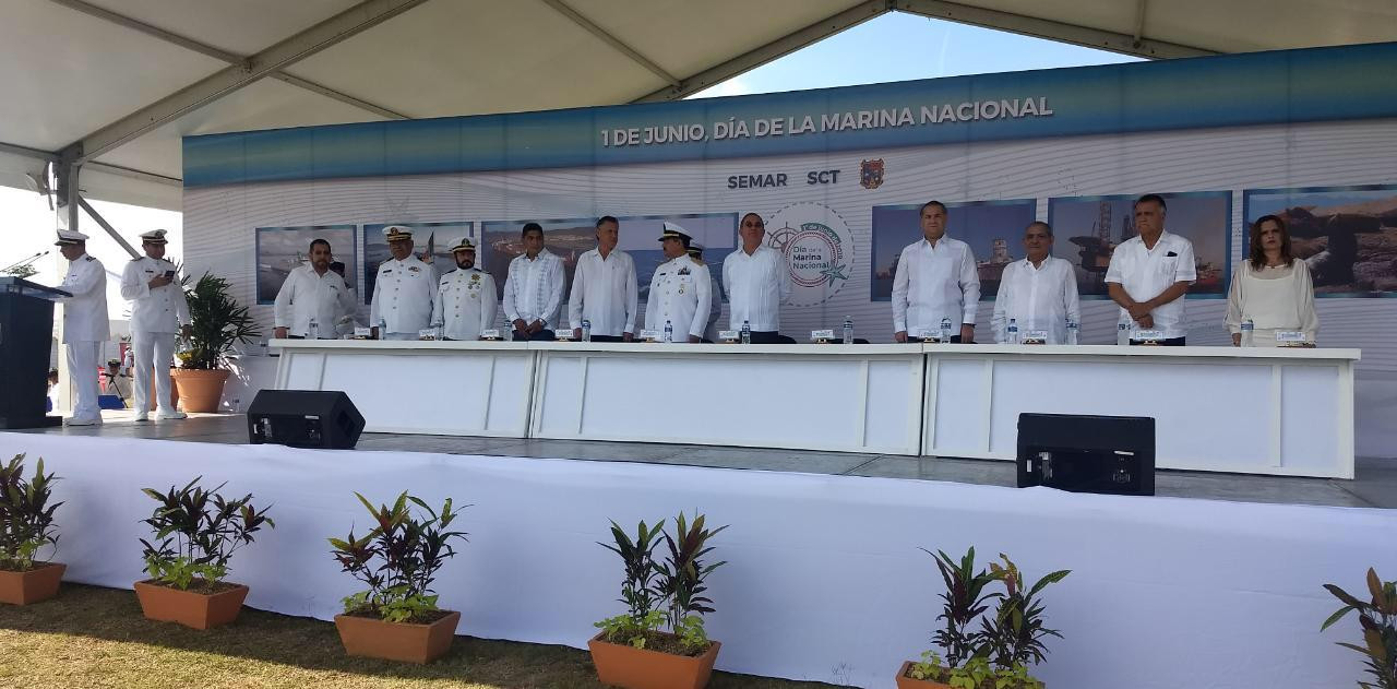 Celebran el Día de la Marina en Tampico