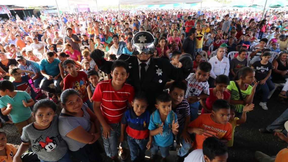 Gobierno de Tampico celebra con gran éxito el día del niño