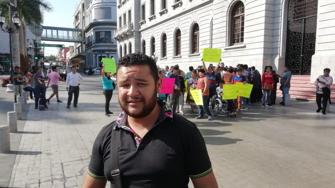 Ambulantes exigen a Chucho Nader los deje trabajar 