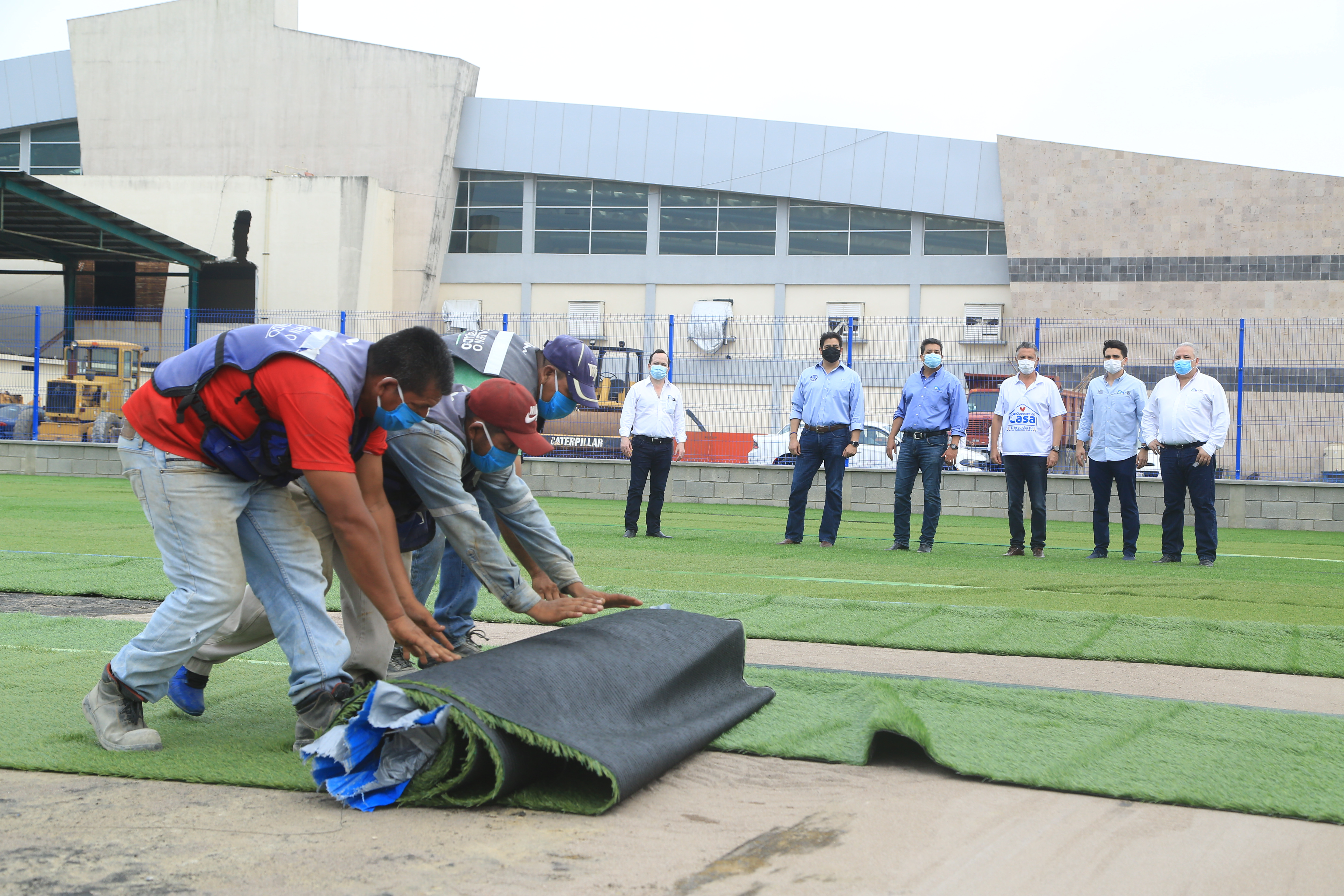 Supervisa Gobernador infraestructura social y deportiva en Tampico