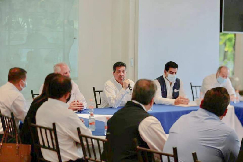 Continúa Gobernador despachando desde Casa Tam