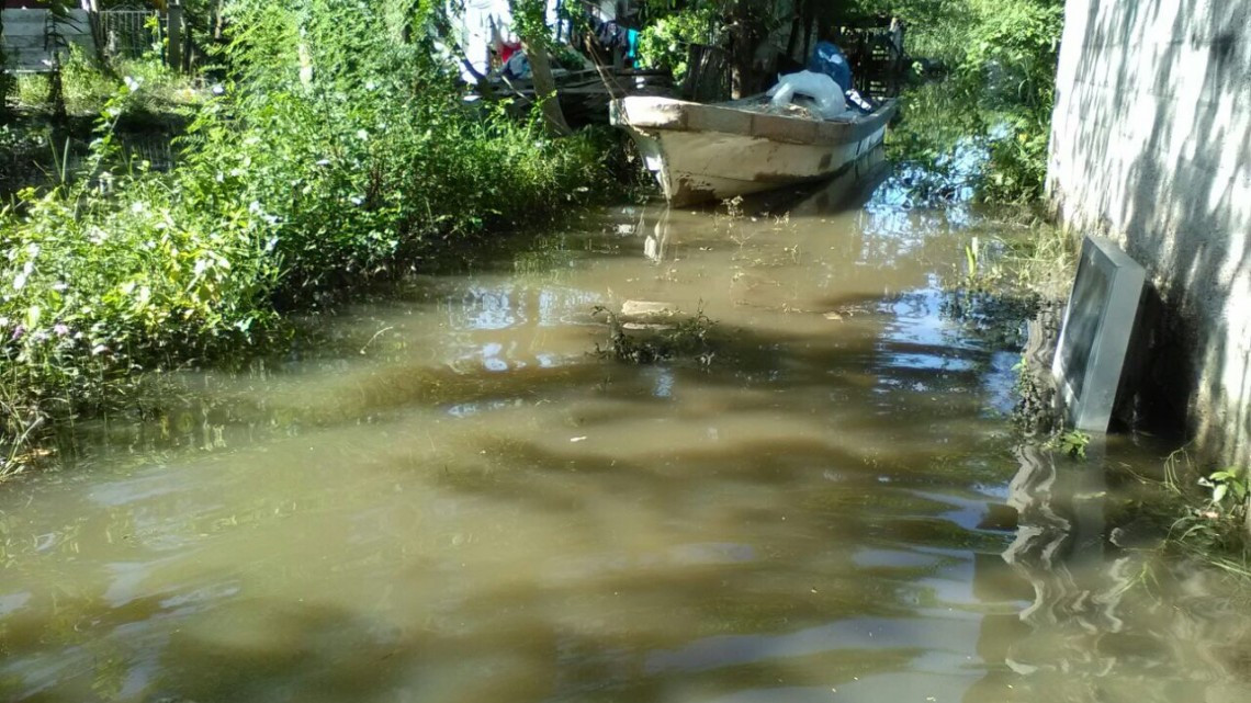  Río Pánuco en niveles críticos, sistema lagunario se desborda