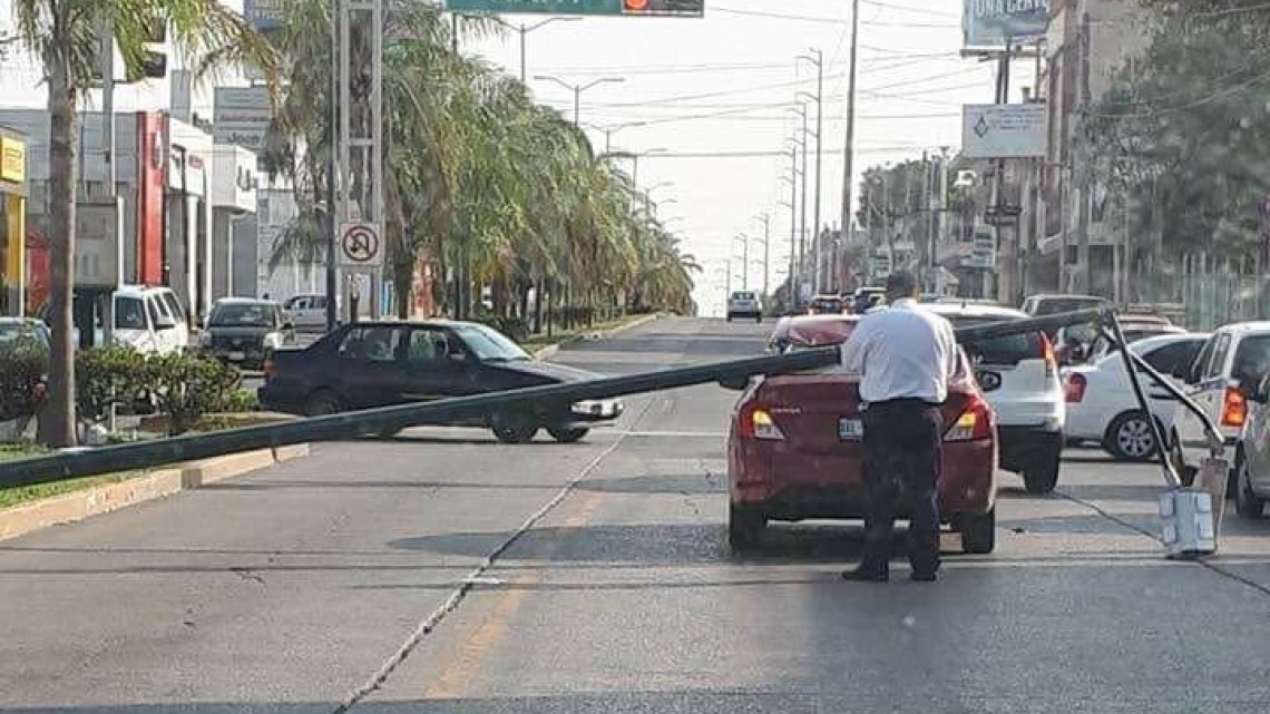 Norte provoca caos en sur de Tamaulipas 