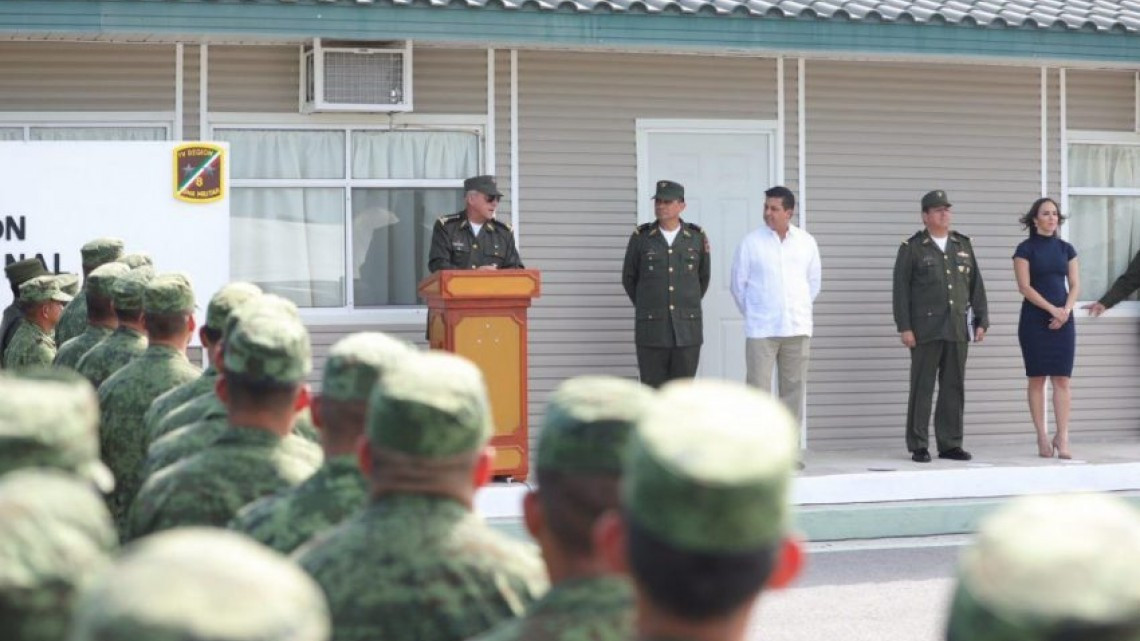 Reconoce Gobernador apoyo de Fuerzas Armadas a Tamaulipas