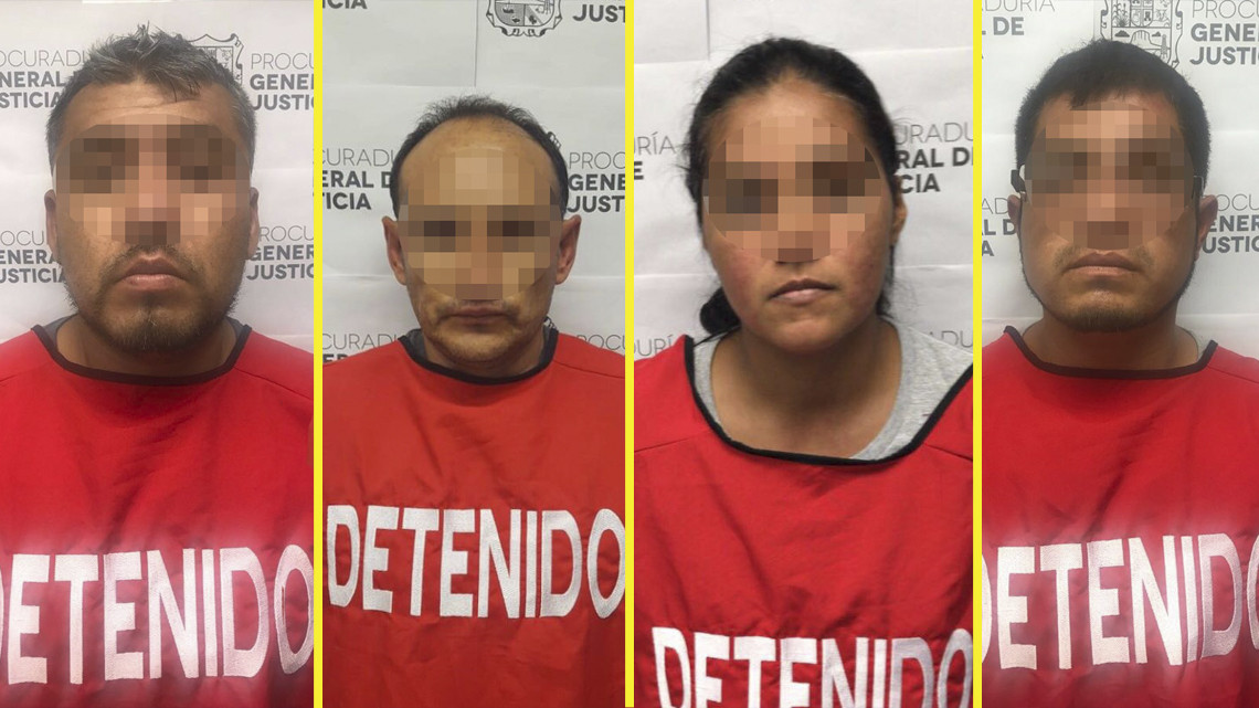 Detienen a banda de ladrones tras robar con violencia en un domicilio