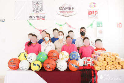 Fomenta DIF Reynosa deporte en CAMEF