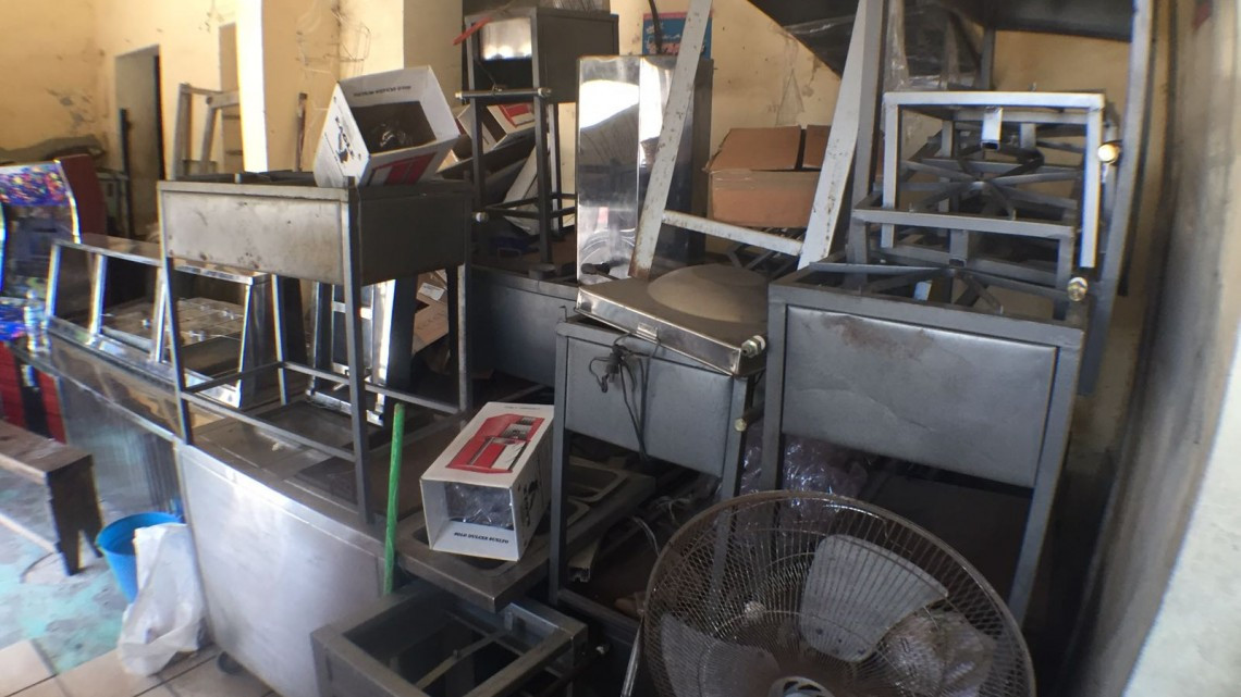 Por tercera ocasión roban local en zona centro