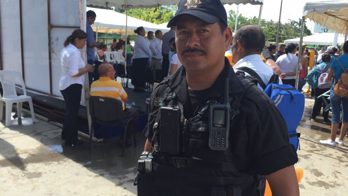 Policía estatal vigila periferia al penal de Altamira