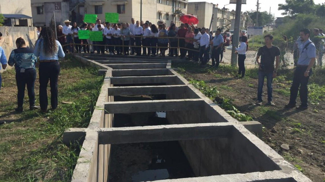 En espera de avance de proyecto de dren pluvial en Villas de Altamira