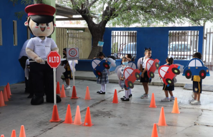Incentiva Gobierno de Reynosa cultura vial en población infantil