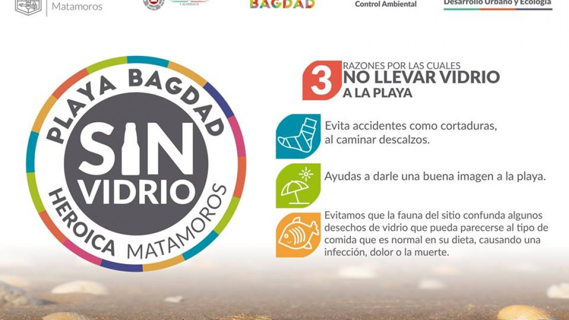 Realizan operativo “Sin vidrio”