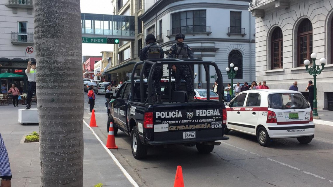 Presencia de fuerzas federales en centro de brindan confianza a tampiqueños