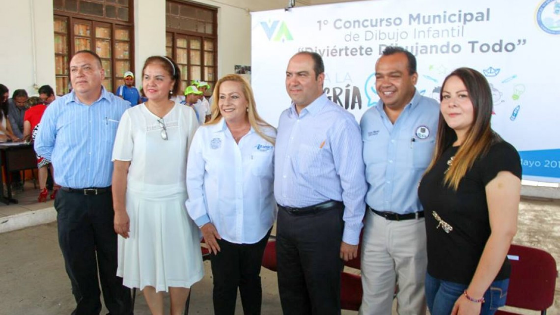 Realizan primer concurso municipal de dibujo infantil en Altamira