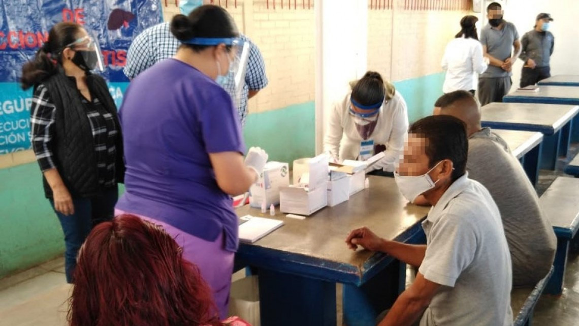 SSP llevó a cabo campaña de detección de Hepatitis C en CEDES