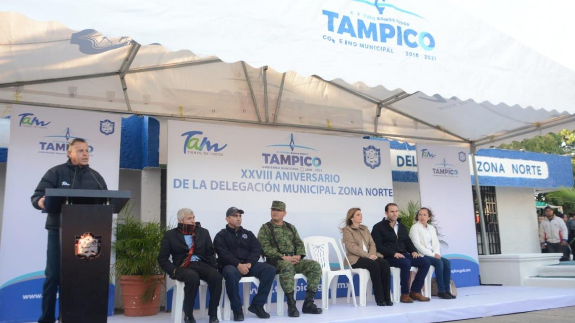 Conmemora Chucho Nader el 28 Aniversario de la Delegación Municipal de la Zona Norte