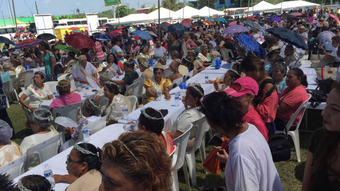 Festejan a los adultos mayores en Altamira