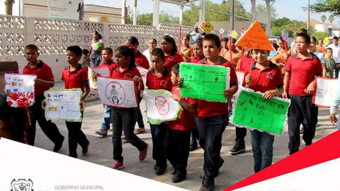 Realizan con éxito "Desfile de Educación Vial"