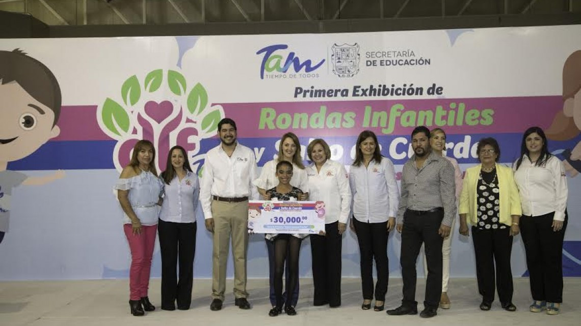 Más de 3 mil participantes en 1a exhibición de Rondas Infantiles 
