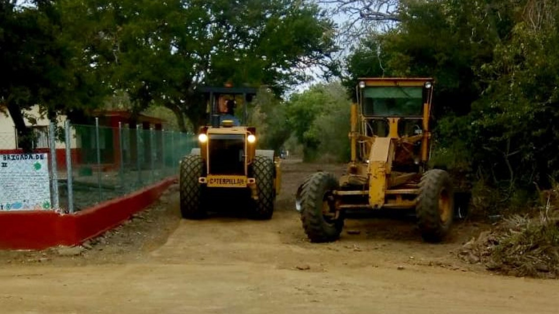 Restaura Gobierno de Altamira vialidades en ejido Ampliación San Antonio