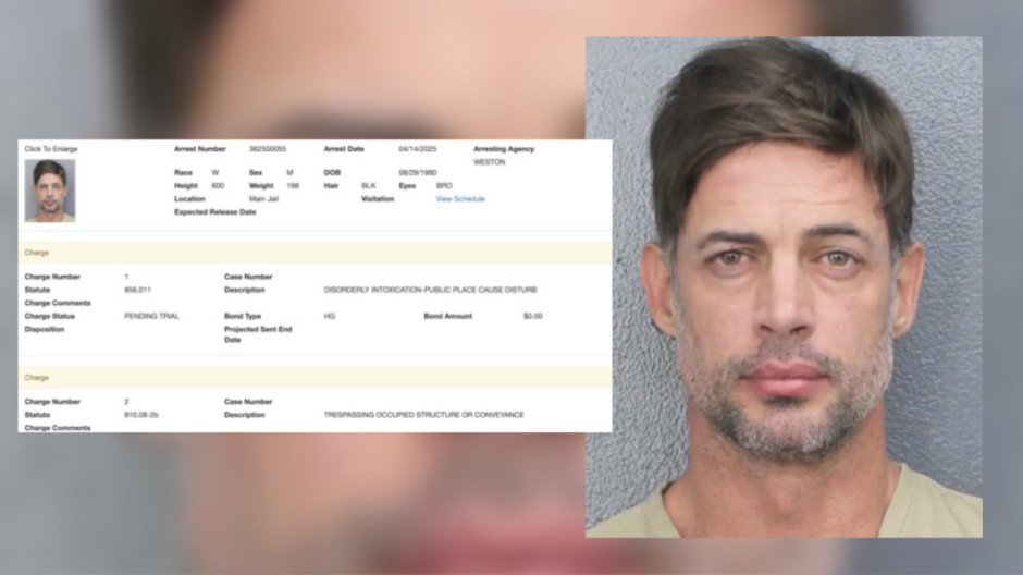 Detienen a William Levy en EU por intoxicación y allanamiento