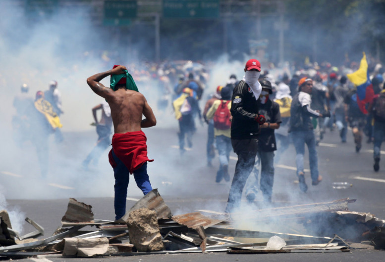Protestas contra Maduro siguen en Venezuela
