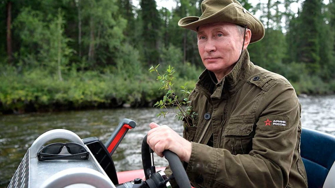 Putin se va de vacaciones 