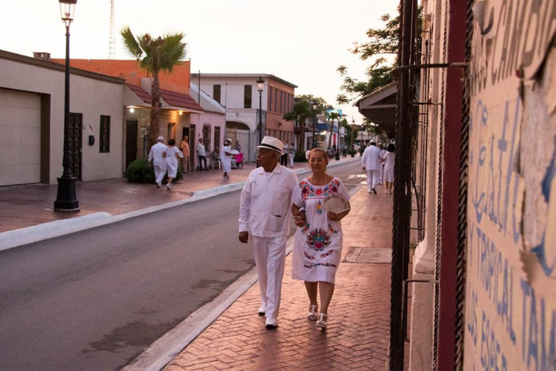 Trabajan en imagen del Centro Histórico