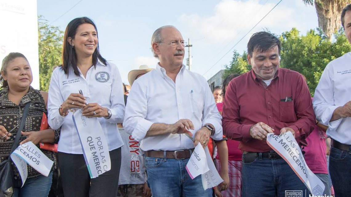 Termina obra de pavimentación