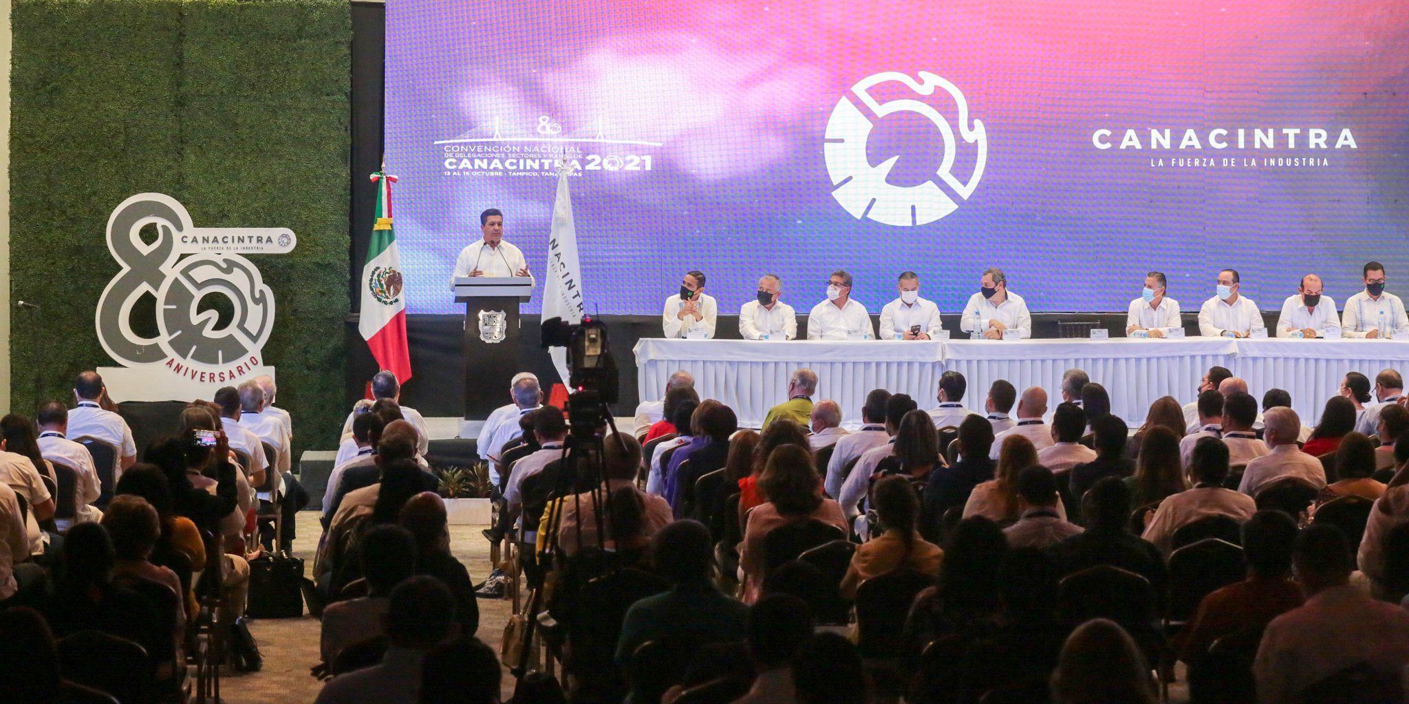 Se convierte Tampico sede de la Convención Nacional de Delegaciones, Sectores y Ramas Industriales de Canacintra 