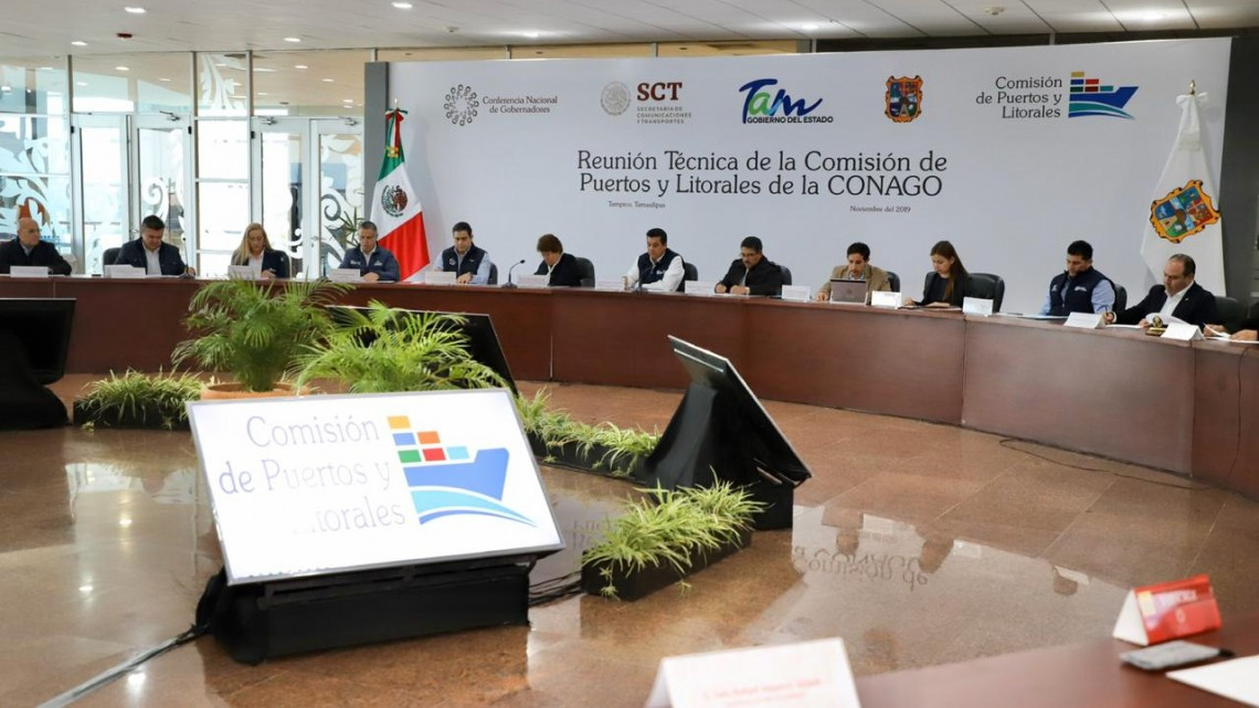 Presente Alma Laura Amparán en reunión técnica de Comisión de Puertos y Litorales de la CONAGO
