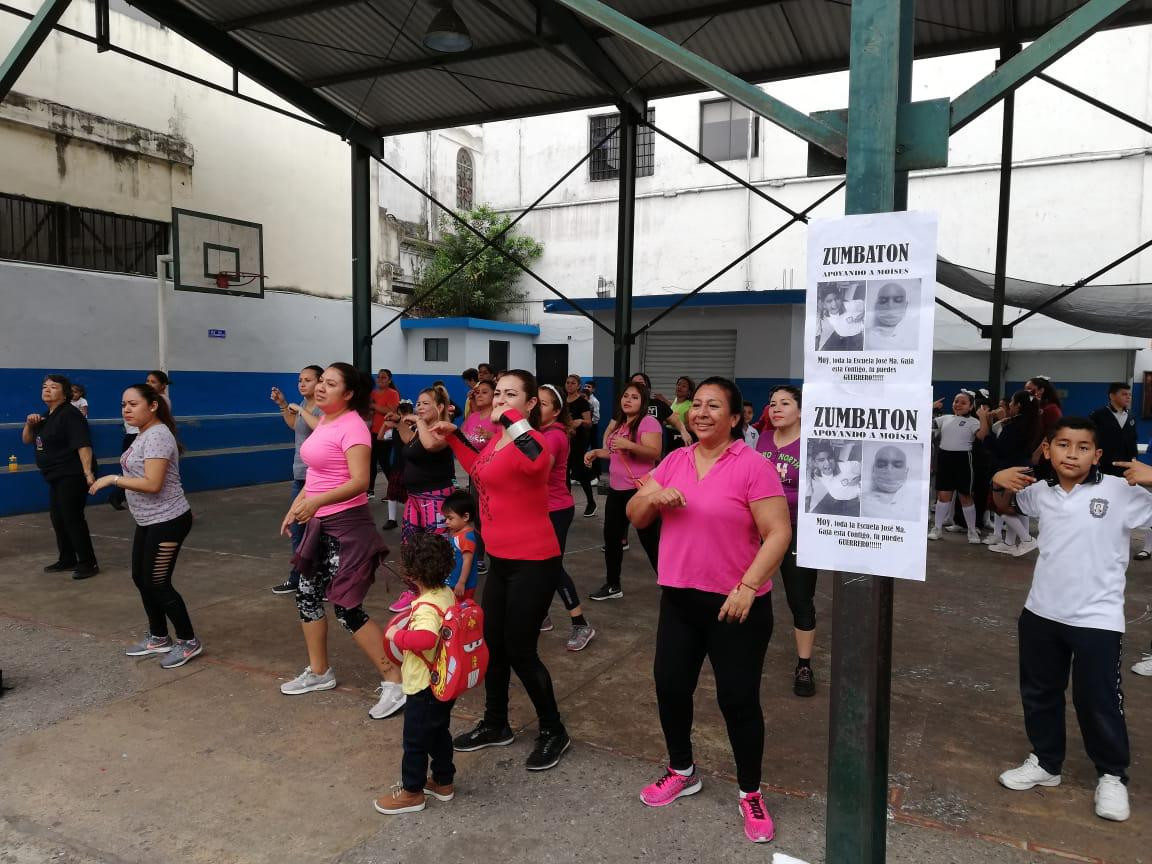 Hacen zumbaton para apoyar a alumno con aplaca medular