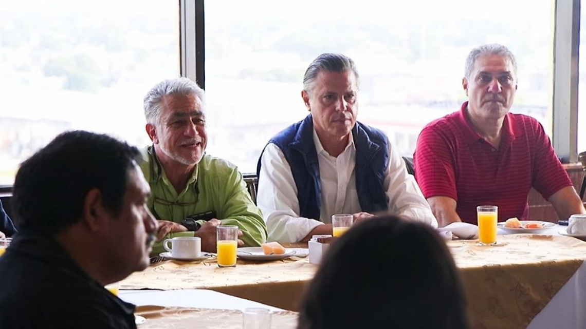 Chucho Nader en apoyo a los empresarios tampiqueños