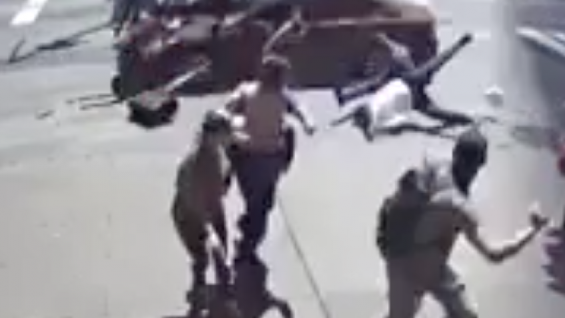 Revelan video de accidente en Times Square