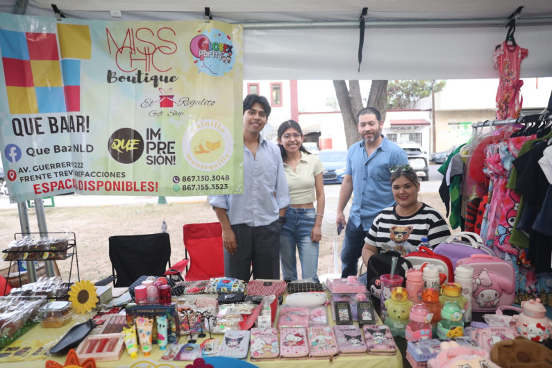 Invita Gobierno Municipal al bazar Día del Niño en el Parque Polvo Enamorado