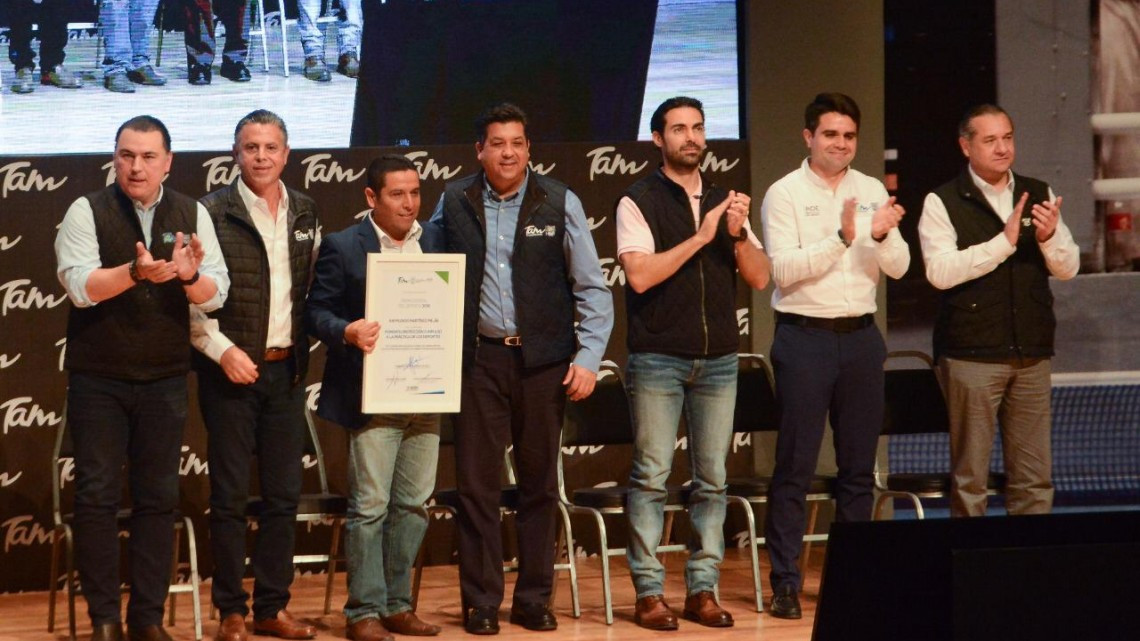 Destaca Tampico en el Premio Estatal del Deporte 2018