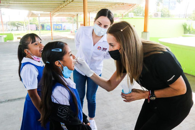 Lleva DIF Reynosa pláticas de salud bucal a escuelas 
