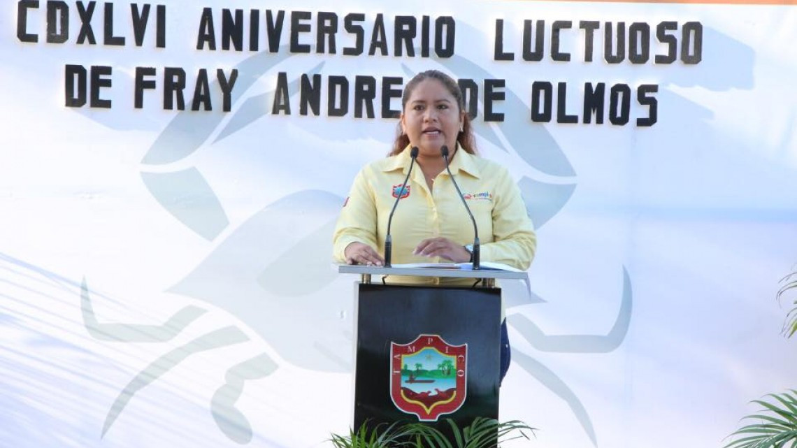 Celebran Aniversario luctuoso de Fray Andrés de Olmos