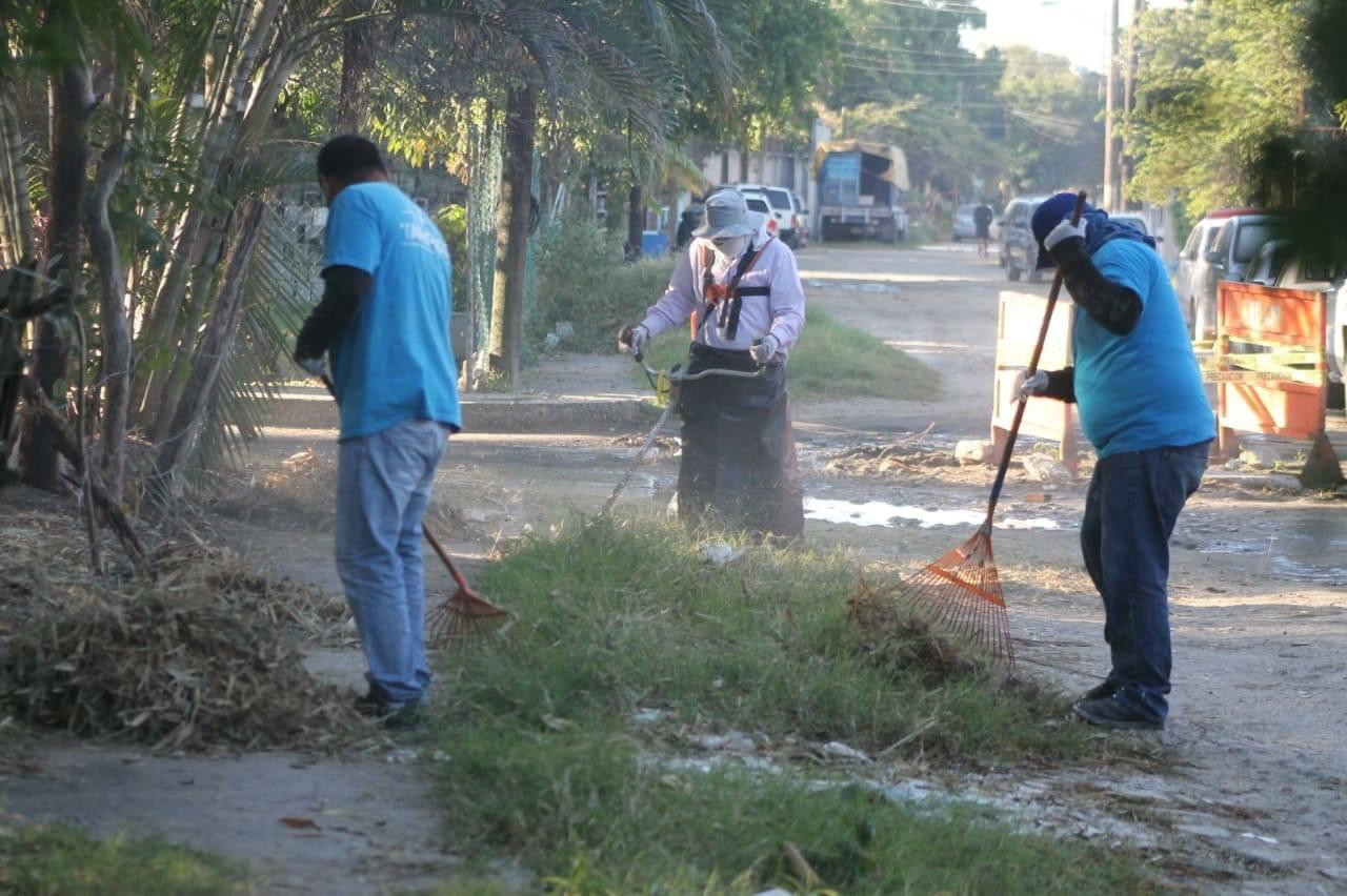 Reforzarán campañas de limpieza en zona norte de Tampico 