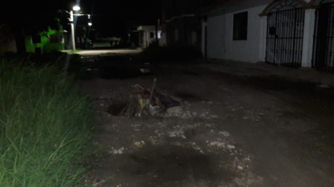 Suman 3 socavones en menos de 24 horas en Tampico