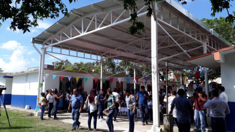 Se fortalece la infraestructura educativa en Altamira