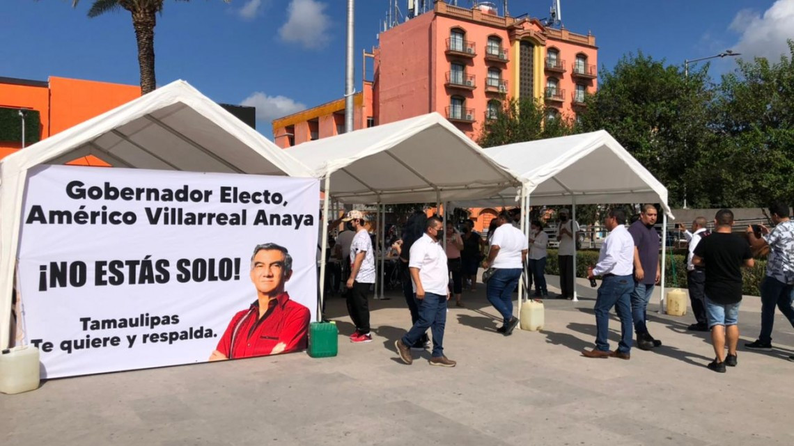 Apoyan reynosenses a gobernador electo Américo Villarreal Anaya 